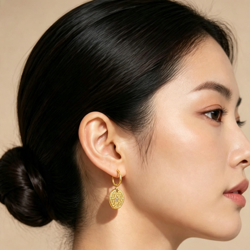 Bông tai Starlit Gold