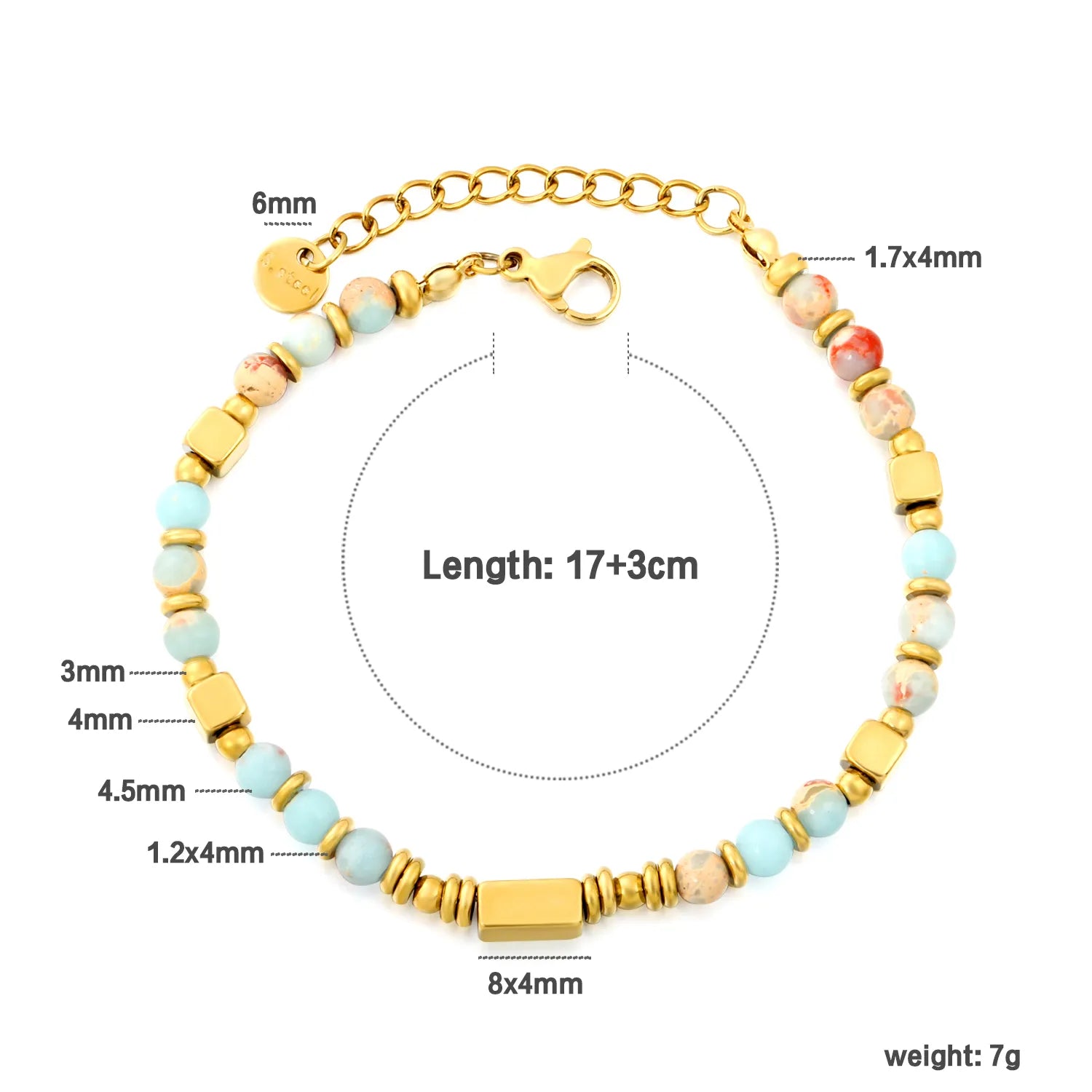 Vòng tay đá tự nhiên mạ vàng 18K Shoushan Muse cao cấp, thiết kế sang trọng, tinh tế dành cho phái đẹp