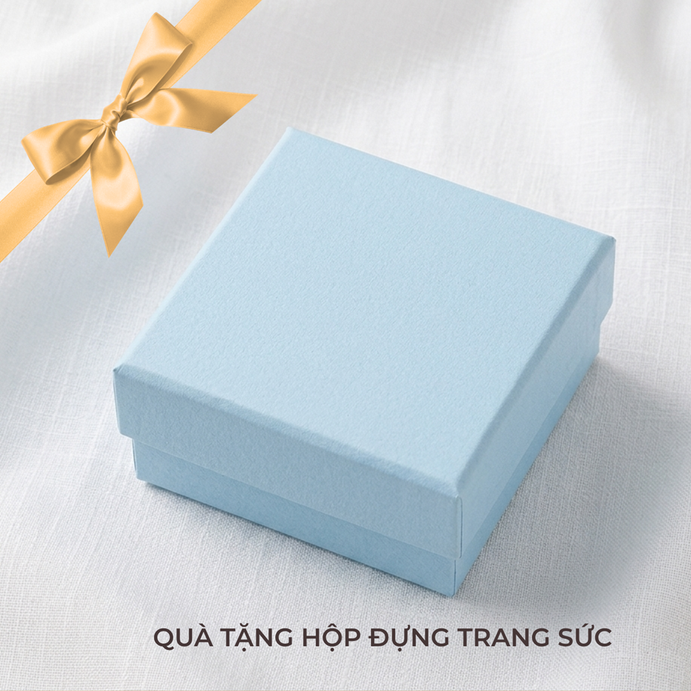 Bông Tai Starlit Gold Đính Đá CZ Mạ Vàng 18K - AS088 - Ảnh 2
